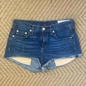 Rag / Bone - Denim Cutoff Jean Shorts - Blue - 26