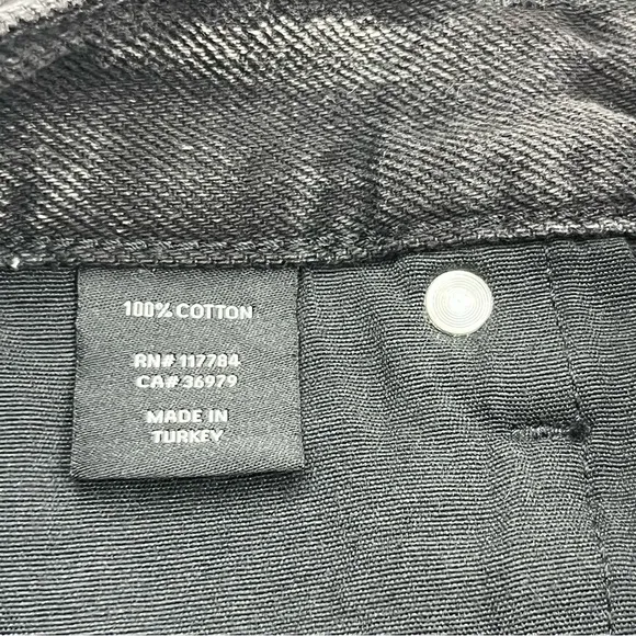 Rails The Fairfax High Rise Cutoff Short Womens SZ 28 Faded Black Denim Jean NEW