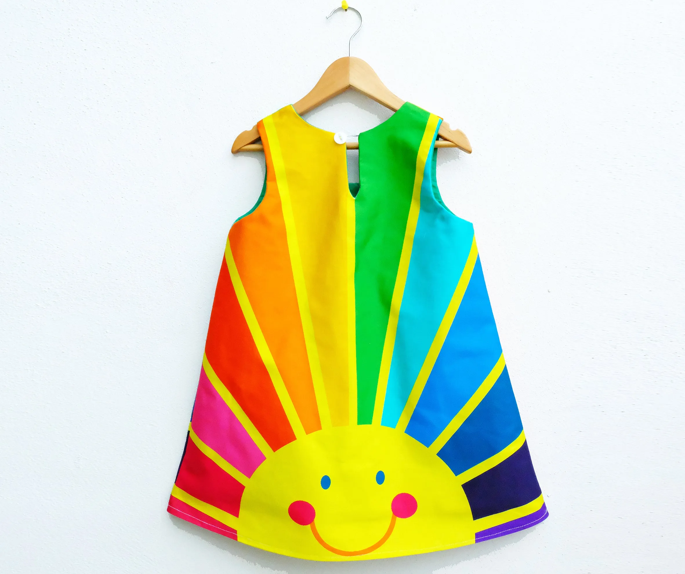 Rainbow Hope Girls Party Dress