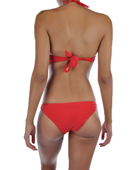 Red Alert Cinched Tie  Set
