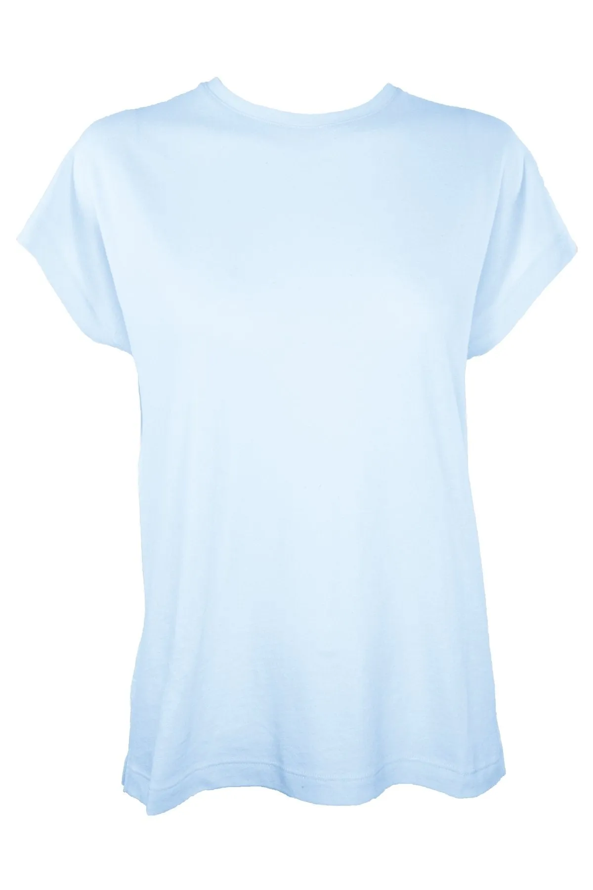 Relaxed Short Sleeve Dolman in Powder Blue