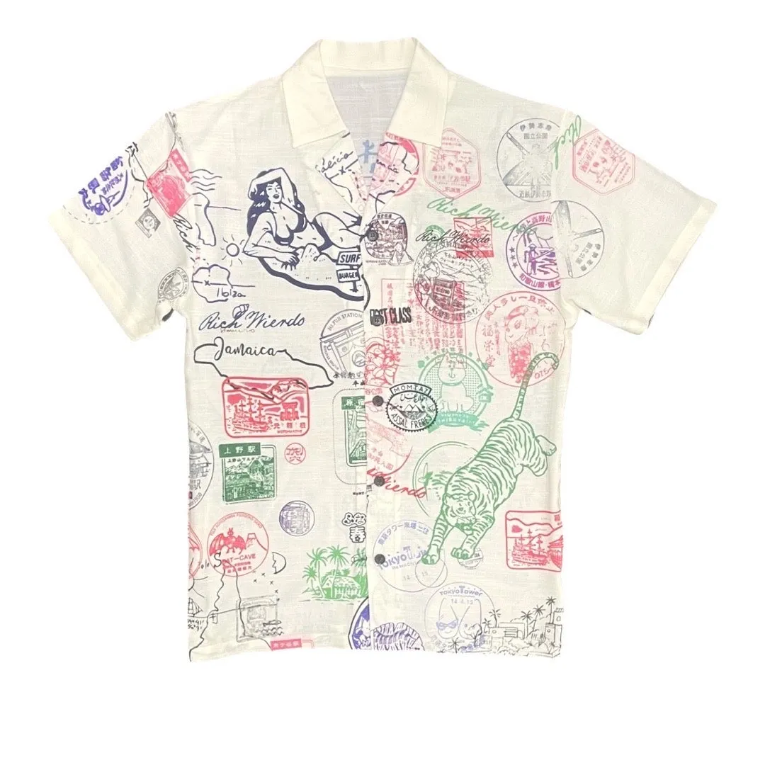 Richwierdo Passport Stamp Shorts