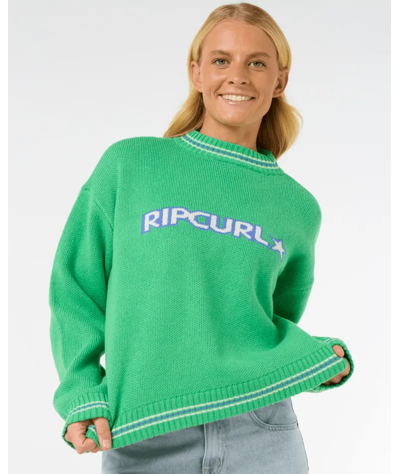 RIP CURL LAS DALIAS RCG SWEATER - GREEN