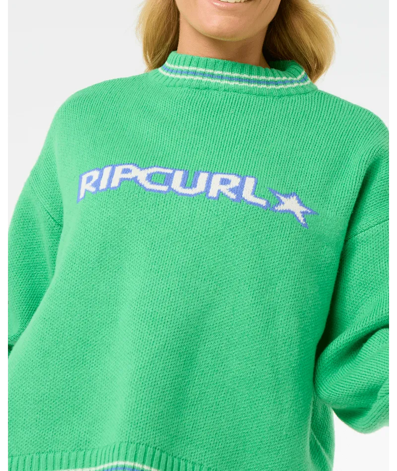 RIP CURL LAS DALIAS RCG SWEATER - GREEN