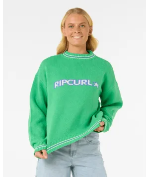 RIP CURL LAS DALIAS RCG SWEATER - GREEN