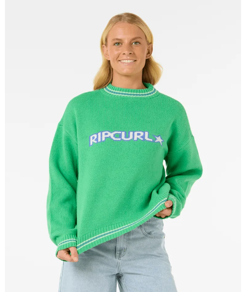 RIP CURL LAS DALIAS RCG SWEATER - GREEN
