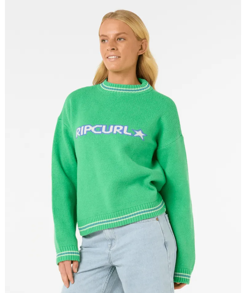 RIP CURL LAS DALIAS RCG SWEATER - GREEN