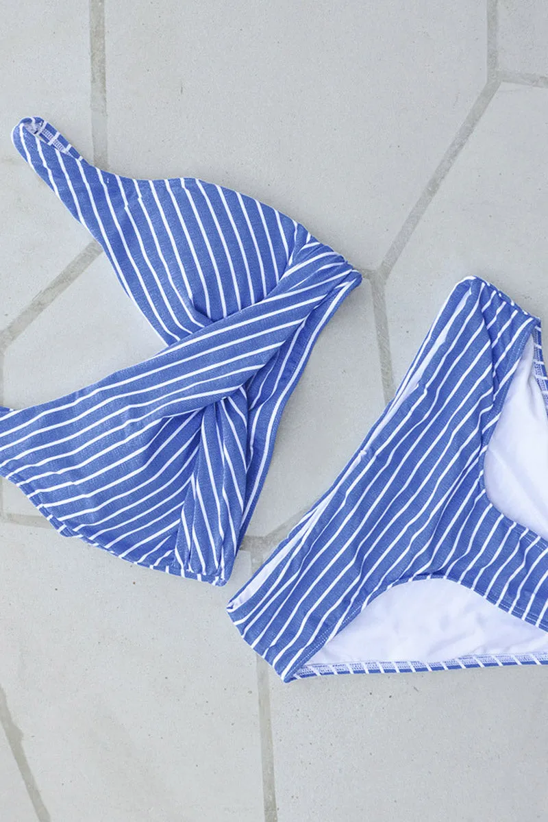 Riviera Stripe Louise Bikini Set