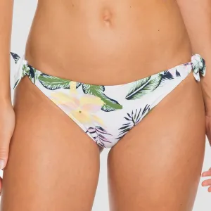 Roxy Bloom Mini Bikini Bottoms Bright White Praslin - Womens