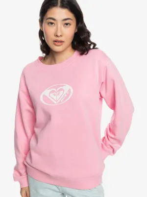 Roxy Surf Stoked Crew Brushed A - Prism Pink