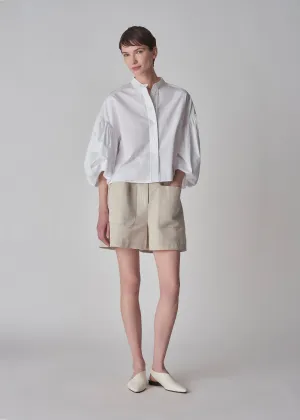 Sack Short in Linen - Clay