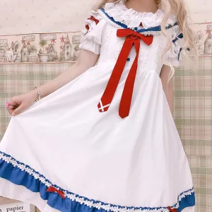 Sailor Chiffon Dress