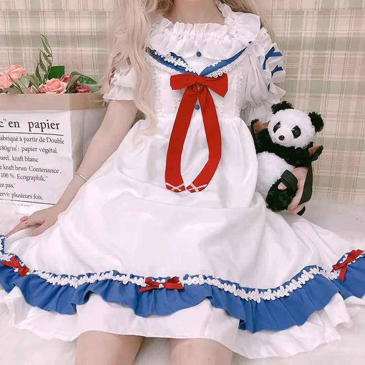 Sailor Chiffon Dress