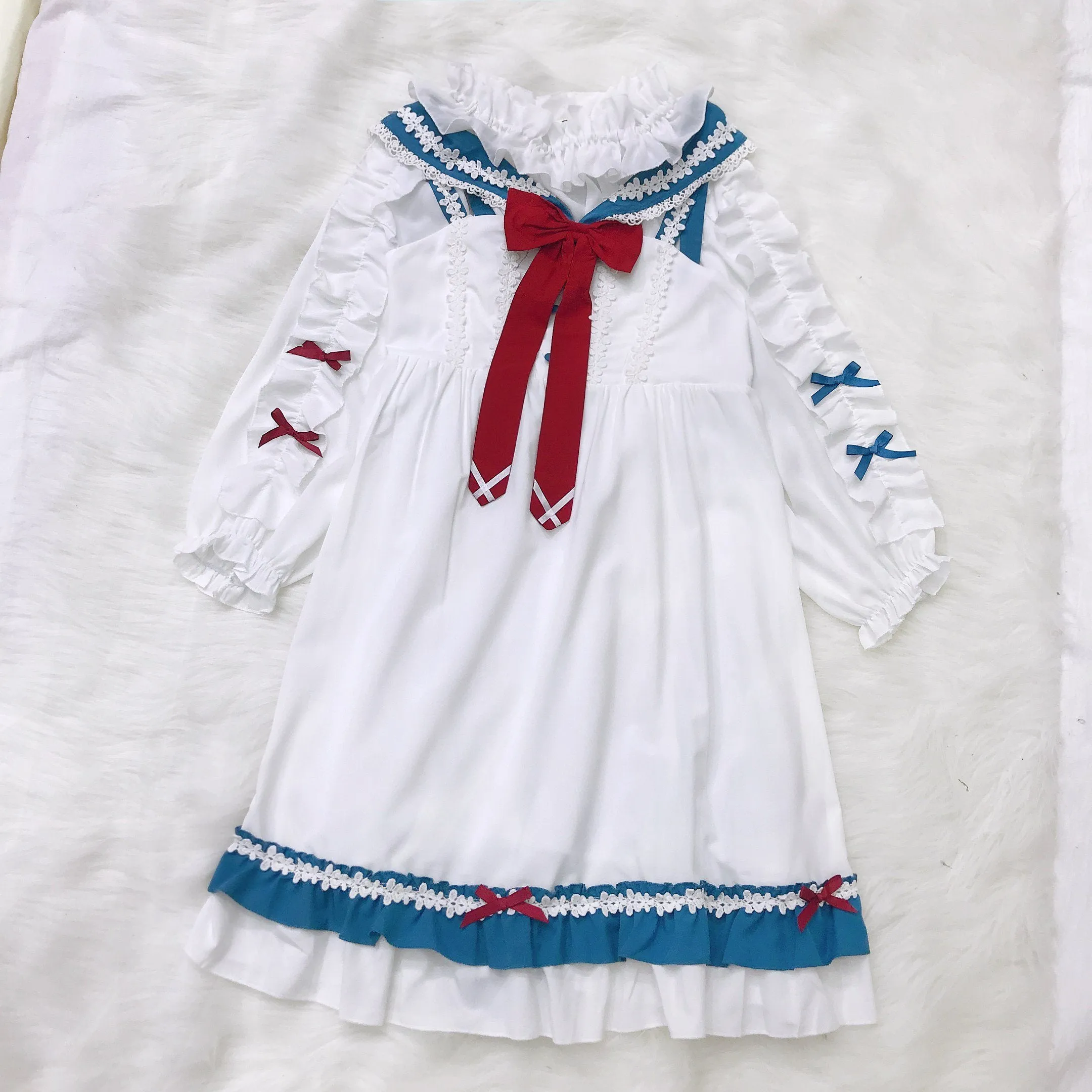 Sailor Chiffon Dress
