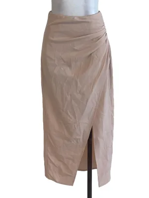 Salmon Wrap Skirt