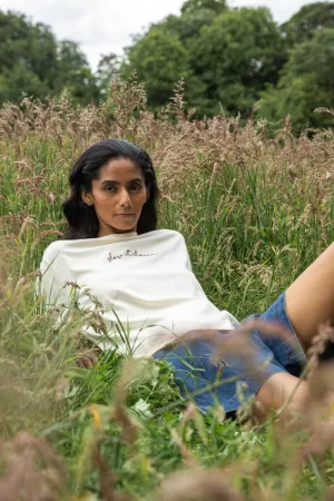 Samira Organic Cotton Top in White