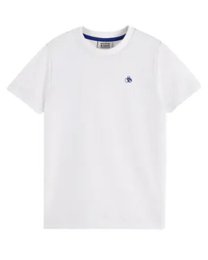 Scotch & Soda Logo White T-Shirt
