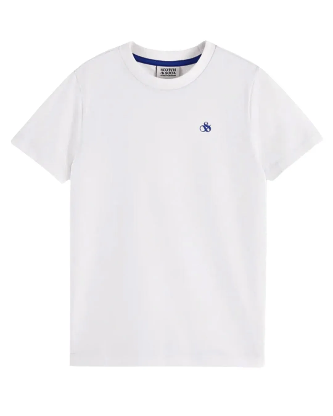 Scotch & Soda Logo White T-Shirt