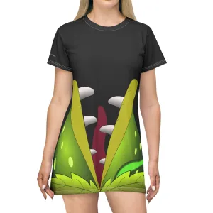 Shirtdress, Black Evil Plant