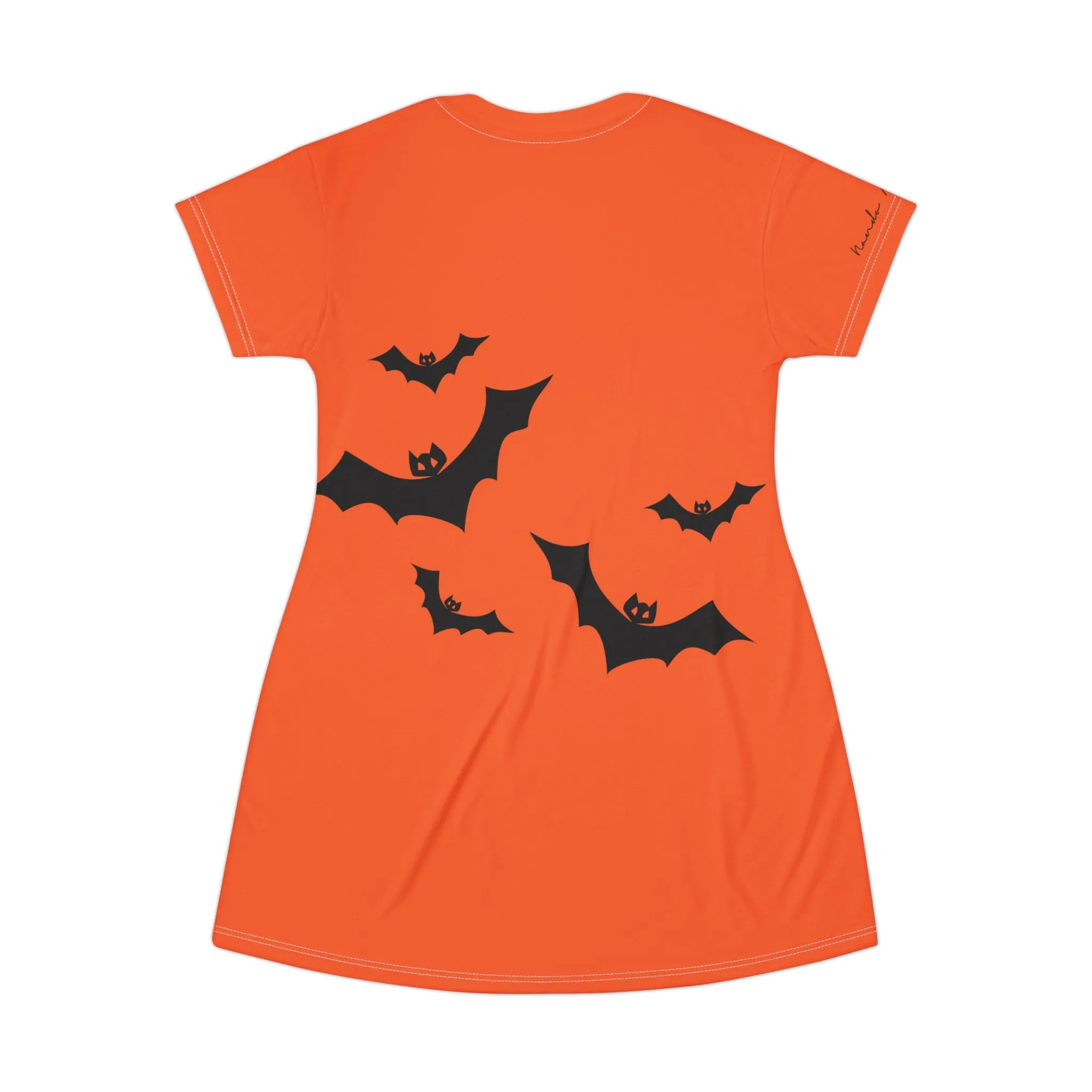 Shirtdress, Orange Boo-Bat