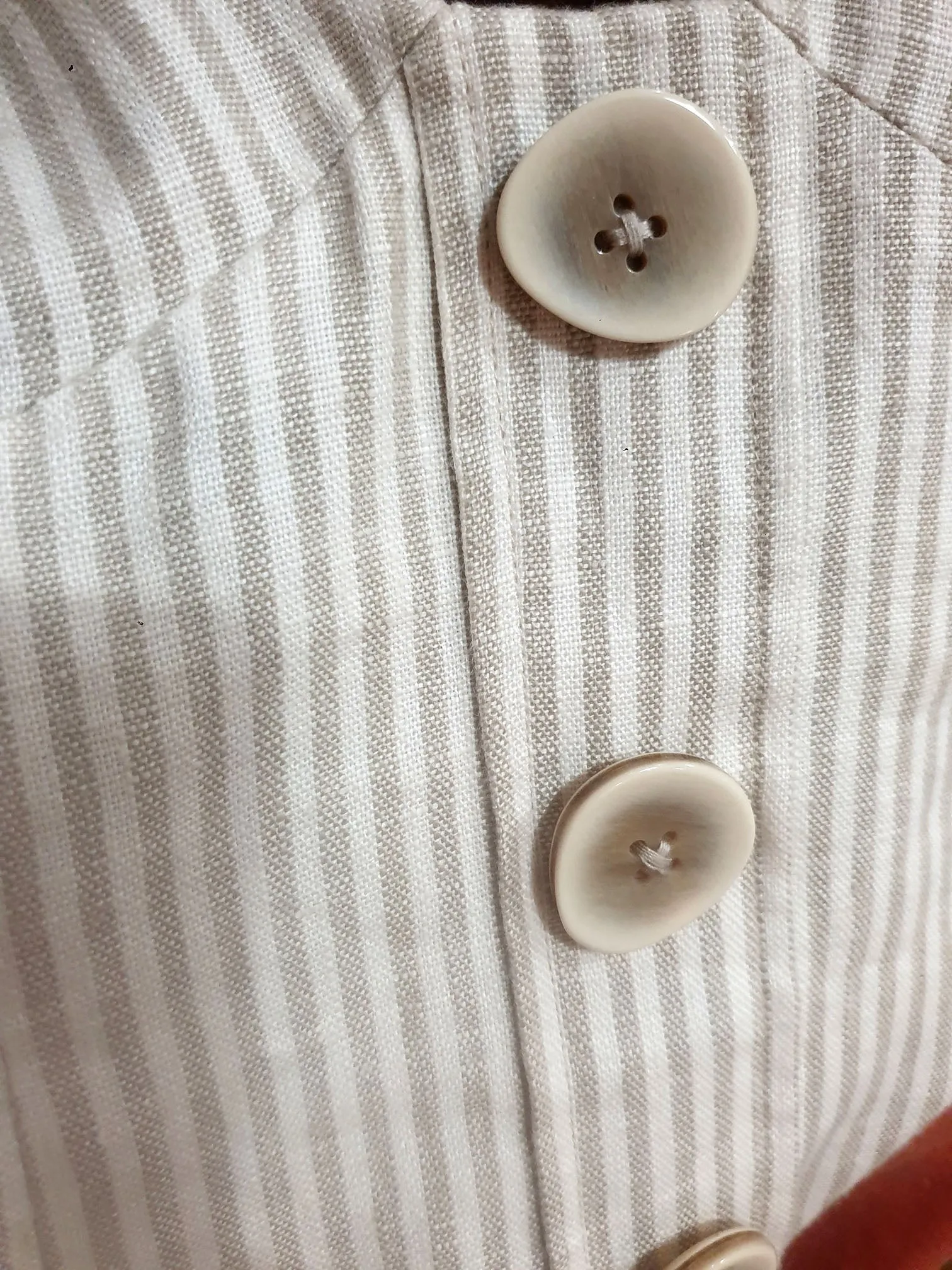 Shona Joy olive striped top size 10