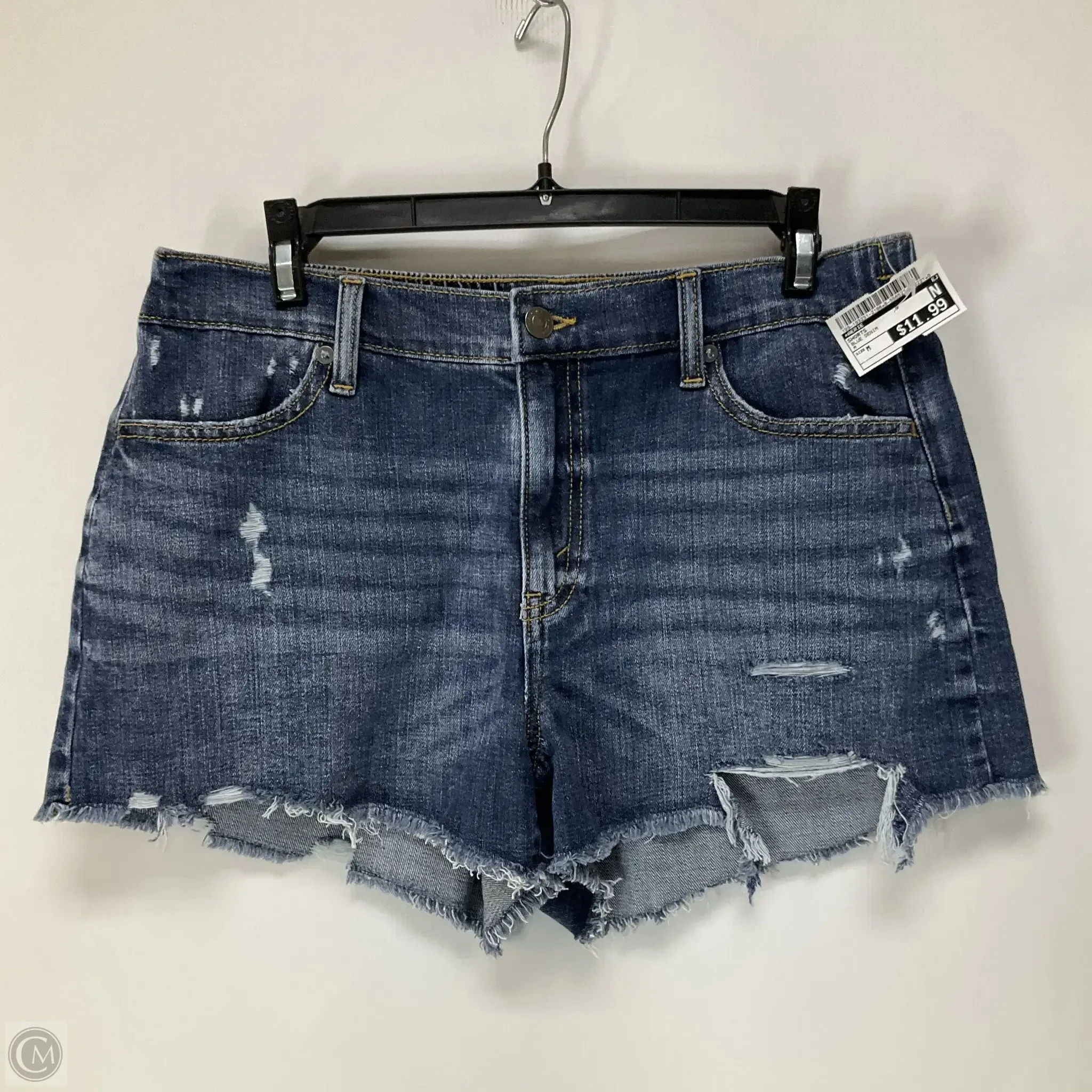 Shorts By Aerie In Blue Denim, Size: M