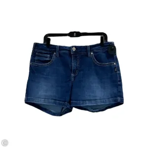 Shorts By Silver In Blue Denim, Size: 14