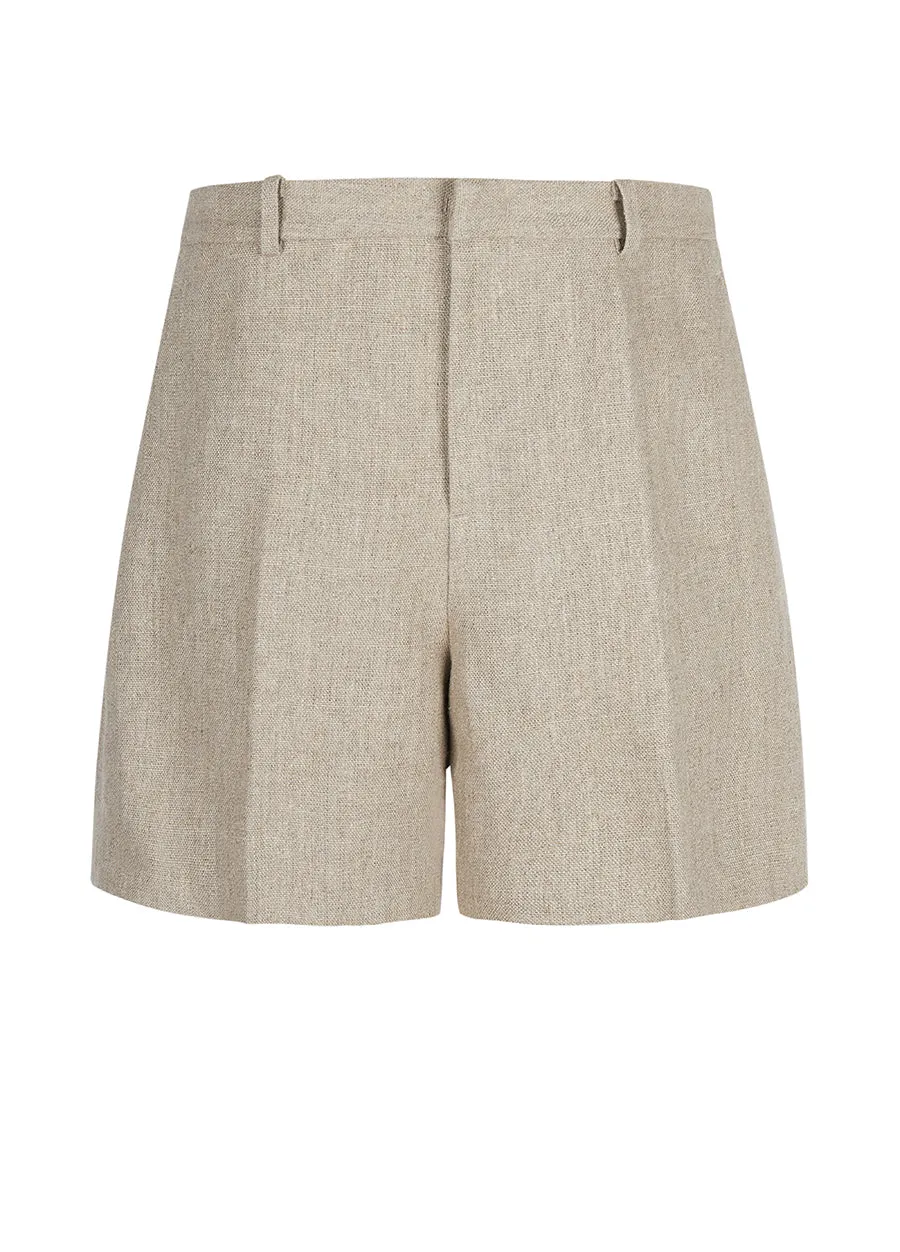 Shorts / (ESG) JNBY Linen Straight Shorts