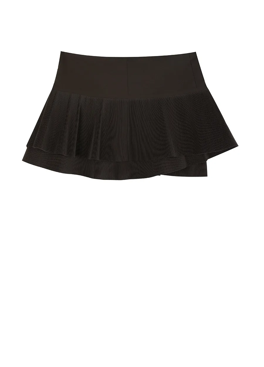 Skirt / JNBY Miao-inspired Wrap Miniskirt