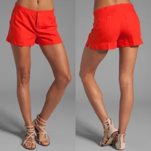 Solar red shorts