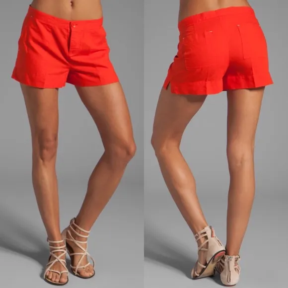 Solar red shorts