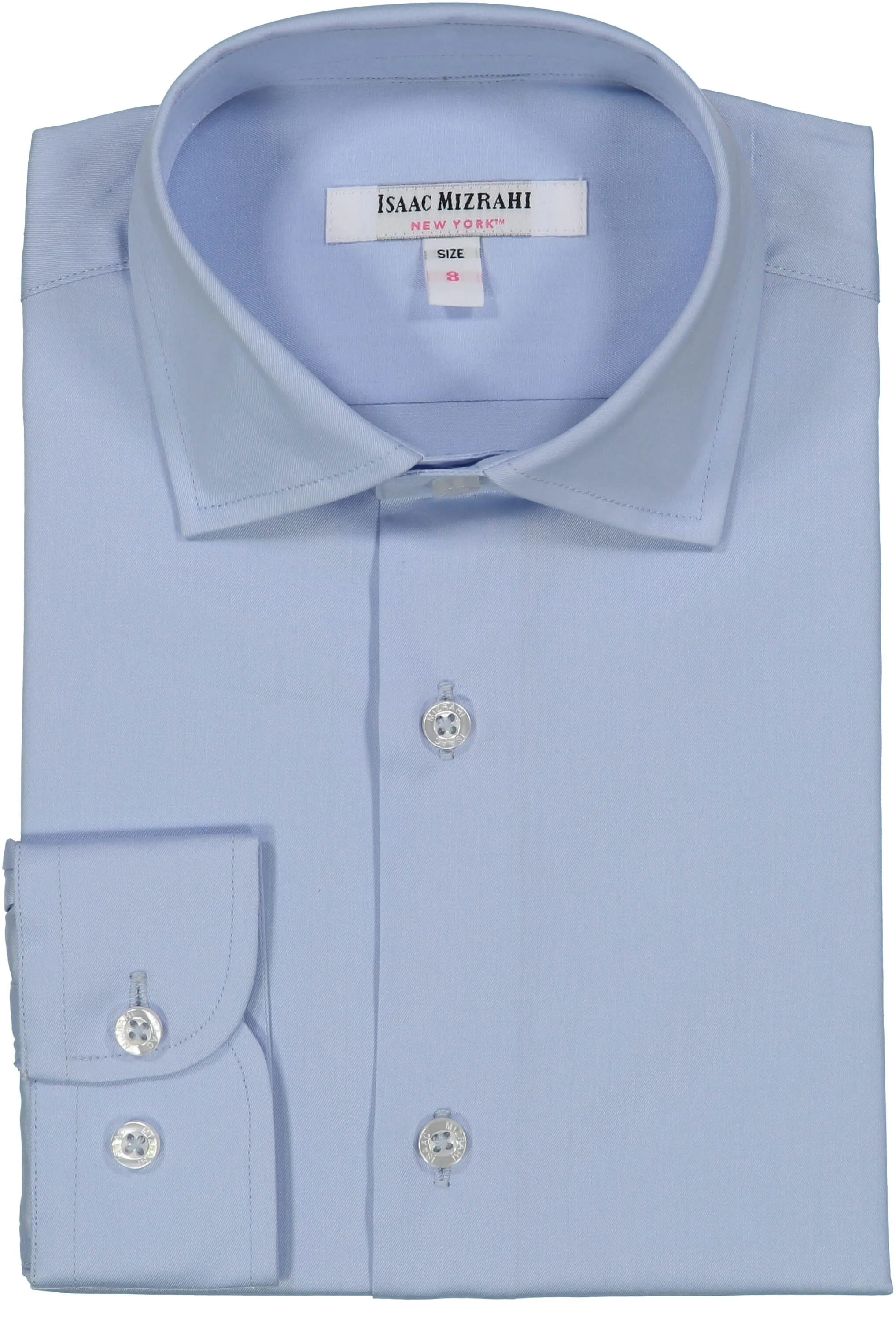 Solid Pocket Cotton Dress Shirt