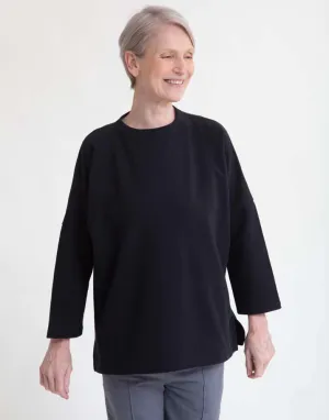 Soma Organic Cotton Sweatshirt In Black