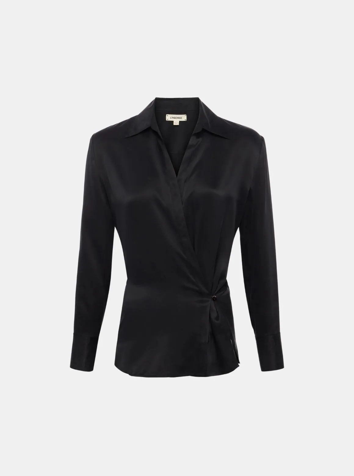 Sora Wrap Front Blouse