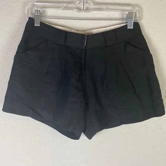 Stella McCartney Black Trouser Shorts Size 2