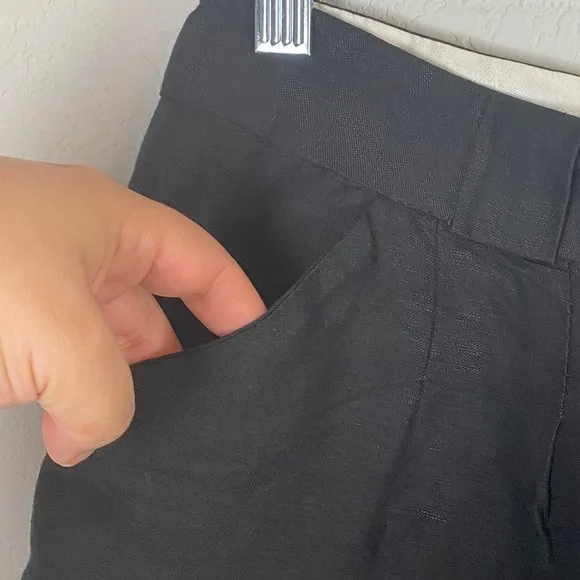 Stella McCartney Black Trouser Shorts Size 2