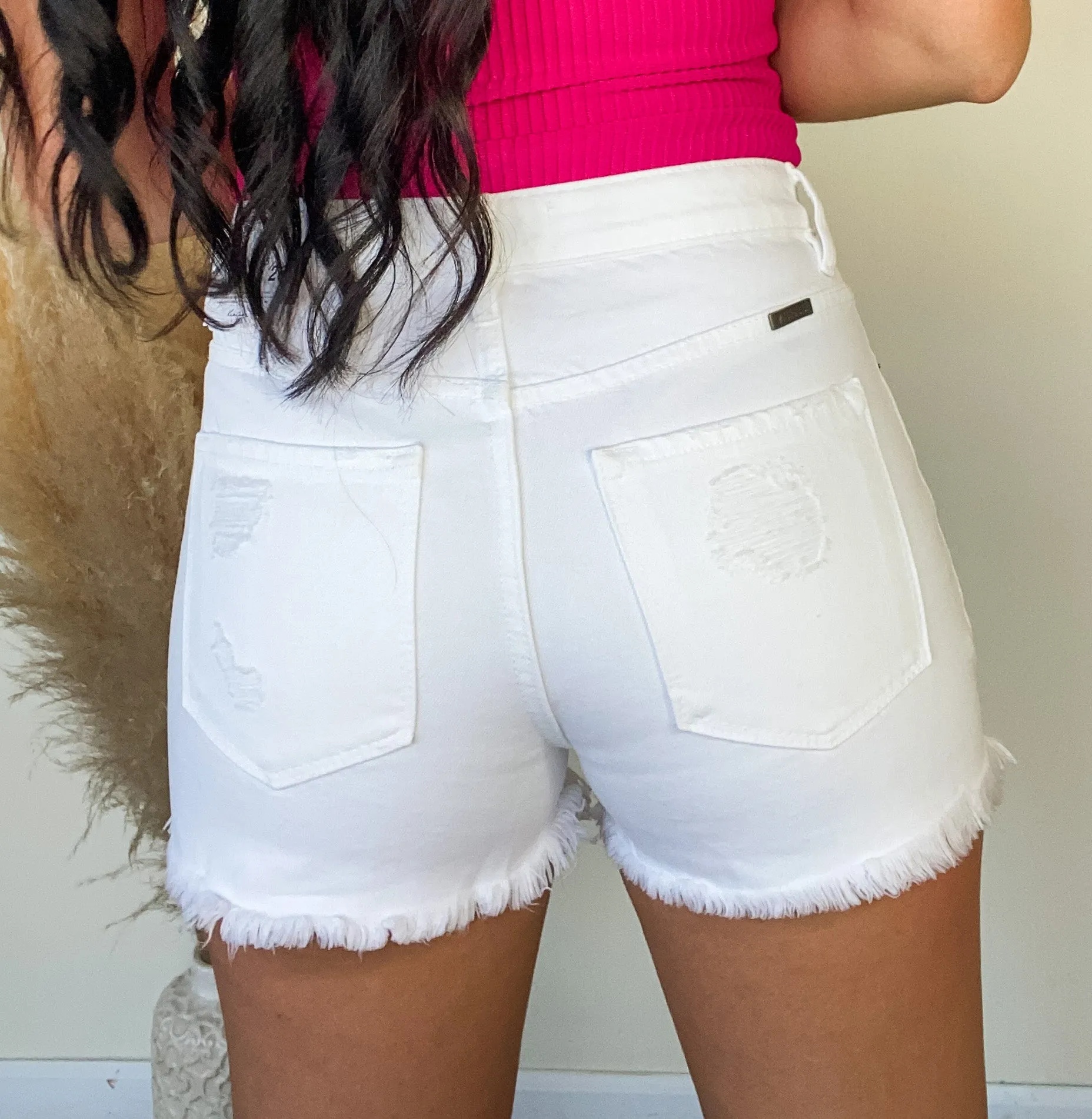 STEVIE SHORTS-WHITE