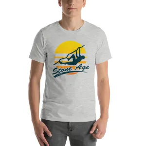 Stone Age Men's Retro Logo T-Shirt - Print on Demand
