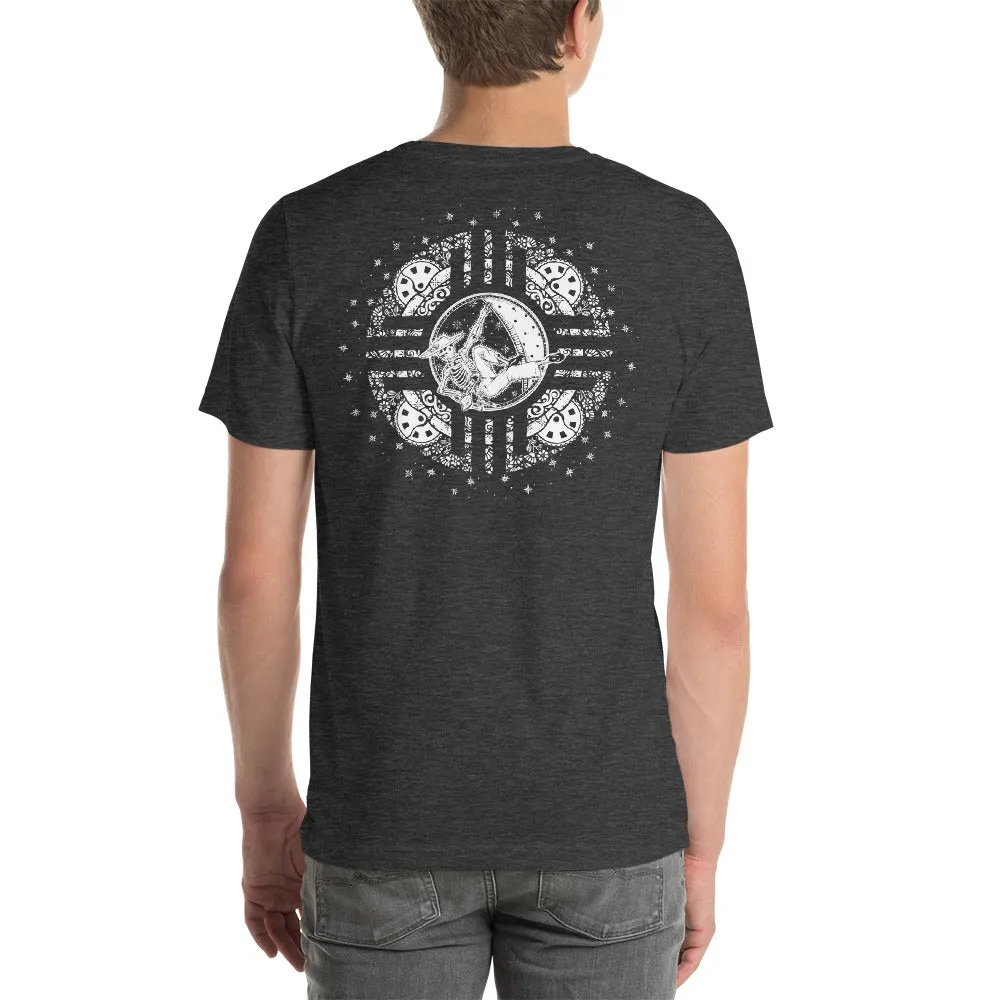 Stone Age Men's Zia Skeleton T-Shirt - Print on Demand