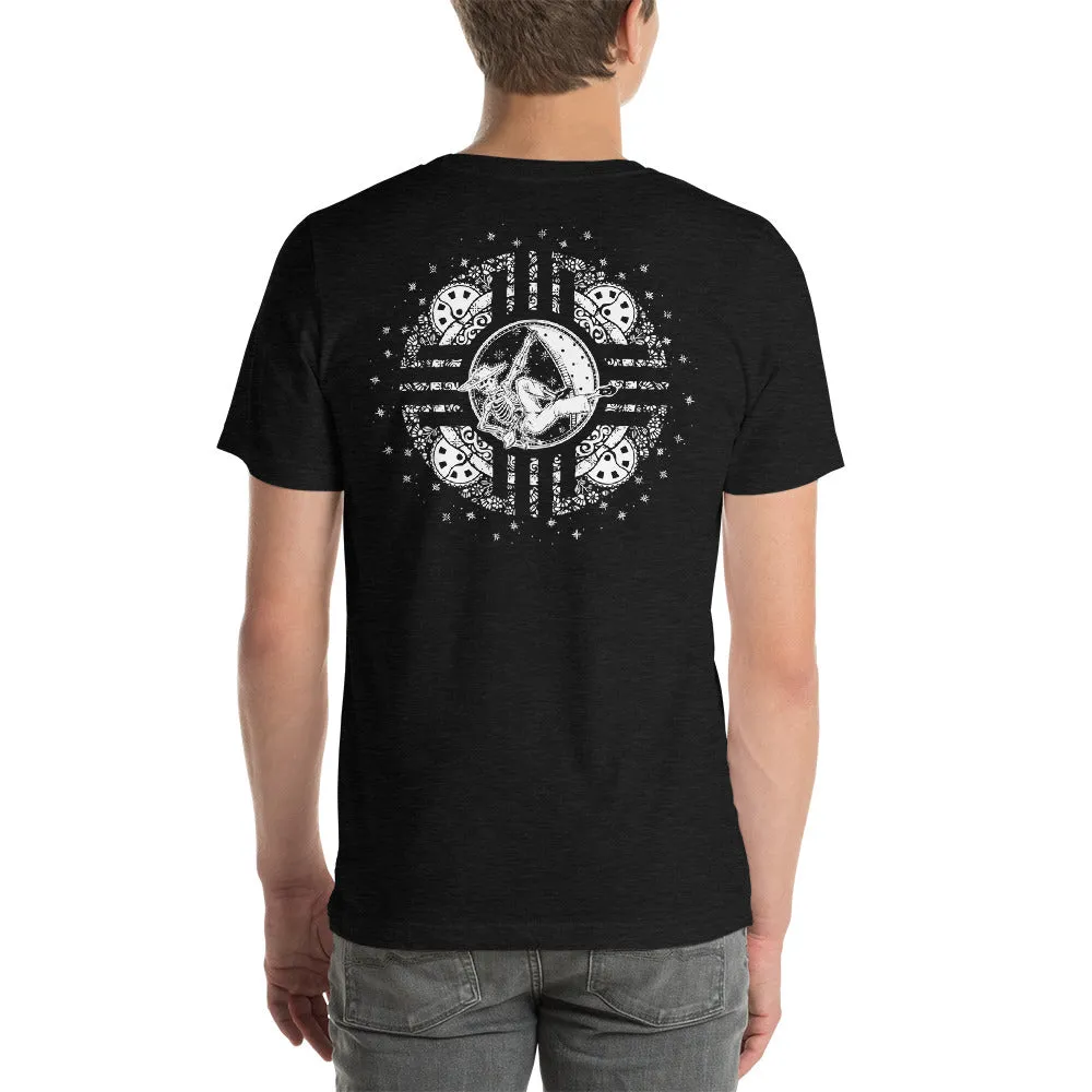 Stone Age Men's Zia Skeleton T-Shirt - Print on Demand
