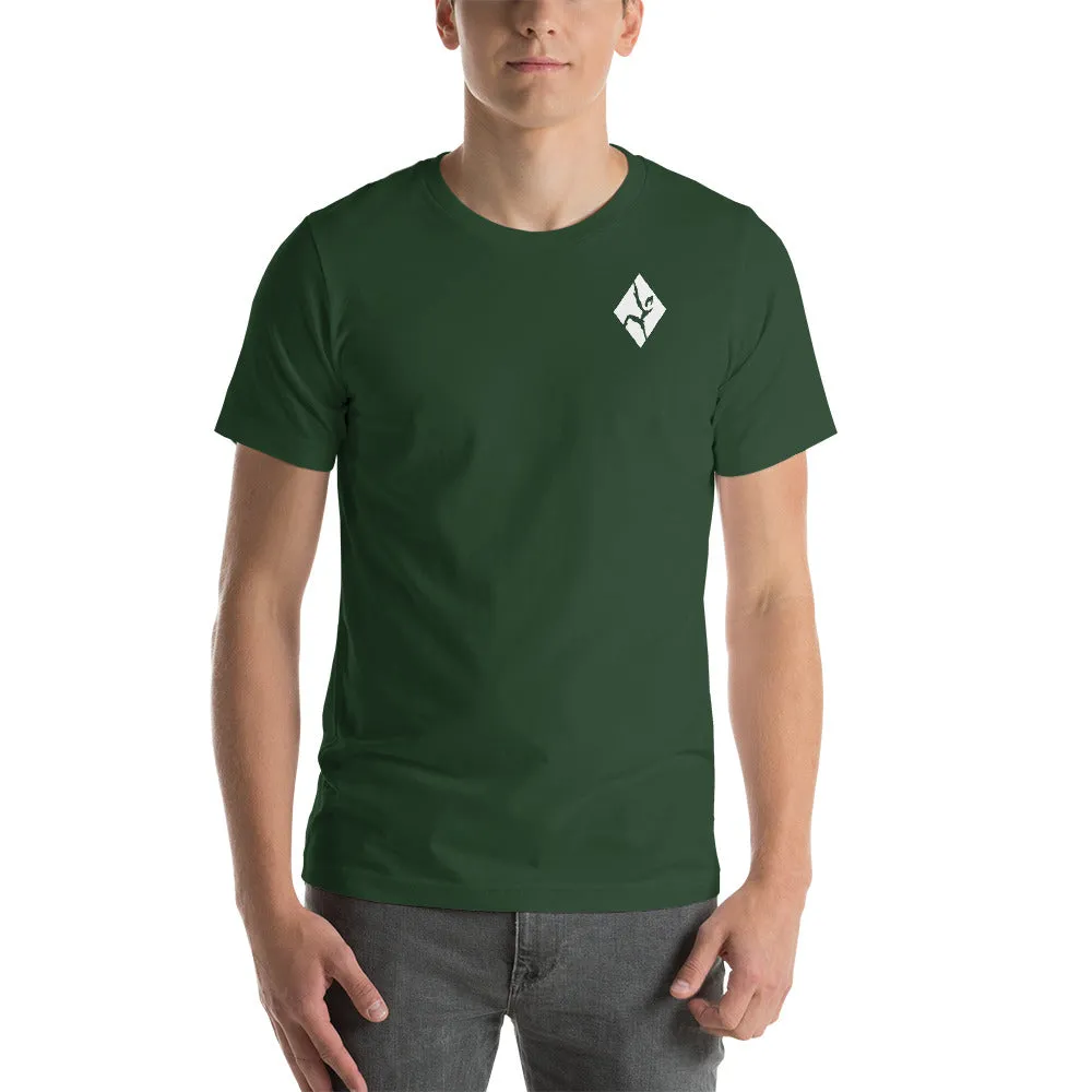 Stone Age Men's Zia Skeleton T-Shirt - Print on Demand