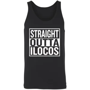Straight Outta Ilocos Unisex Cotton Tank Top