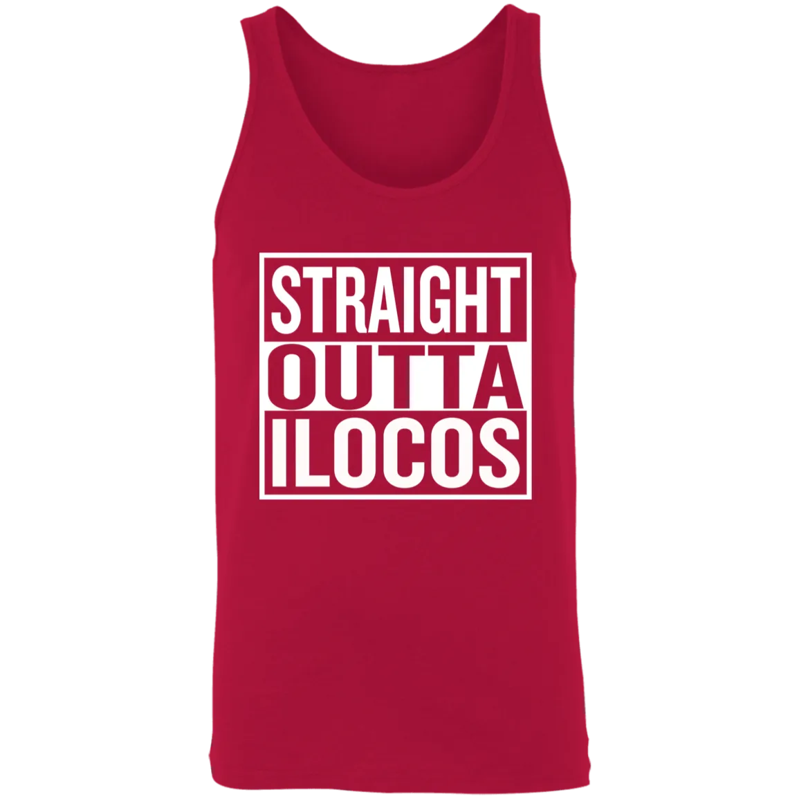 Straight Outta Ilocos Unisex Cotton Tank Top