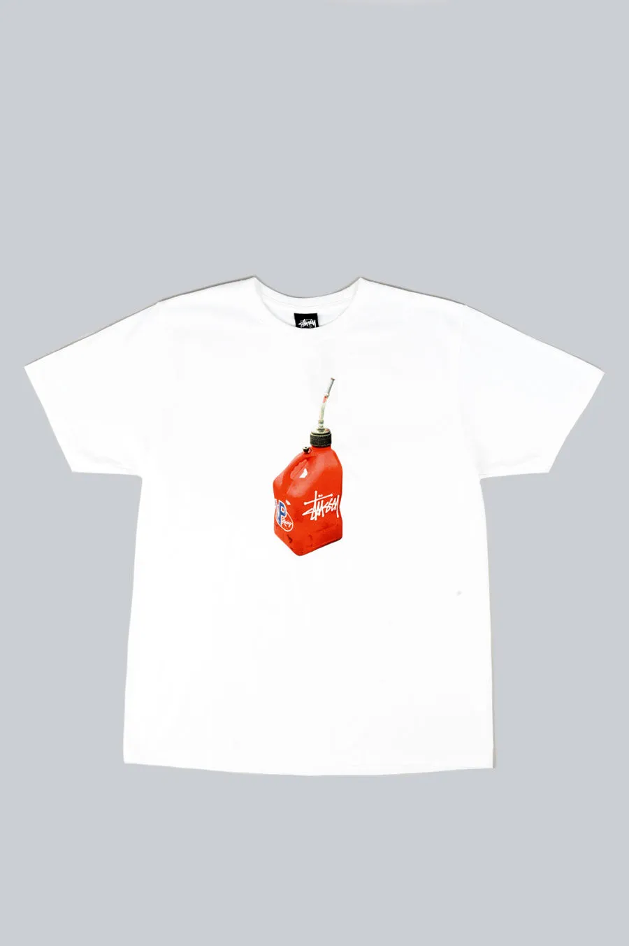 STUSSY FUEL TEE WHITE