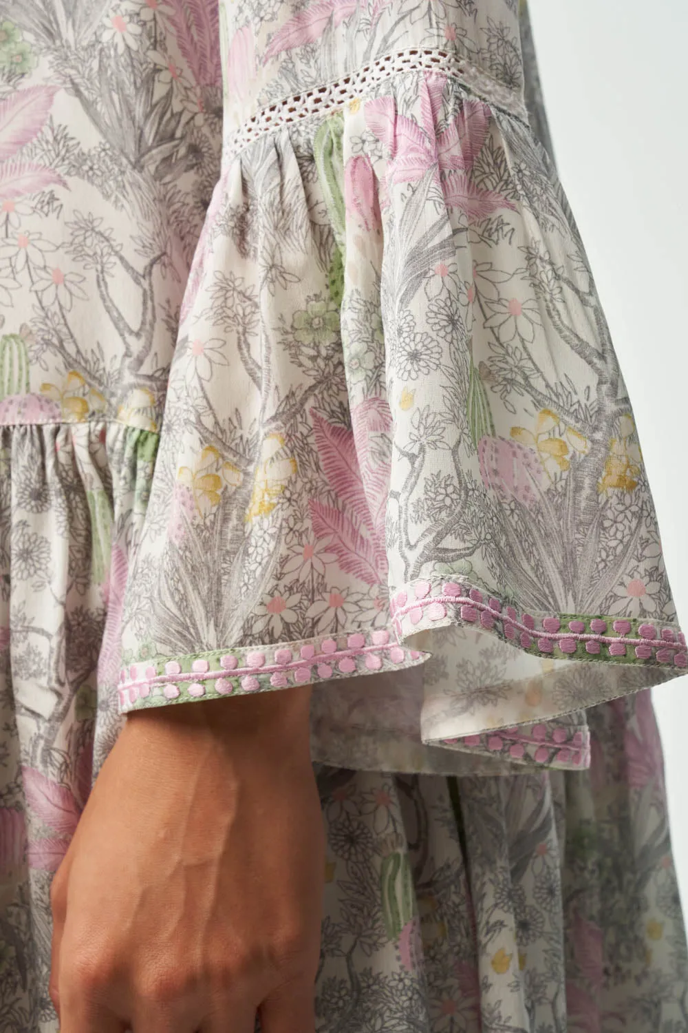 STYLIANOS DRESS - CACTUS BLOOM
