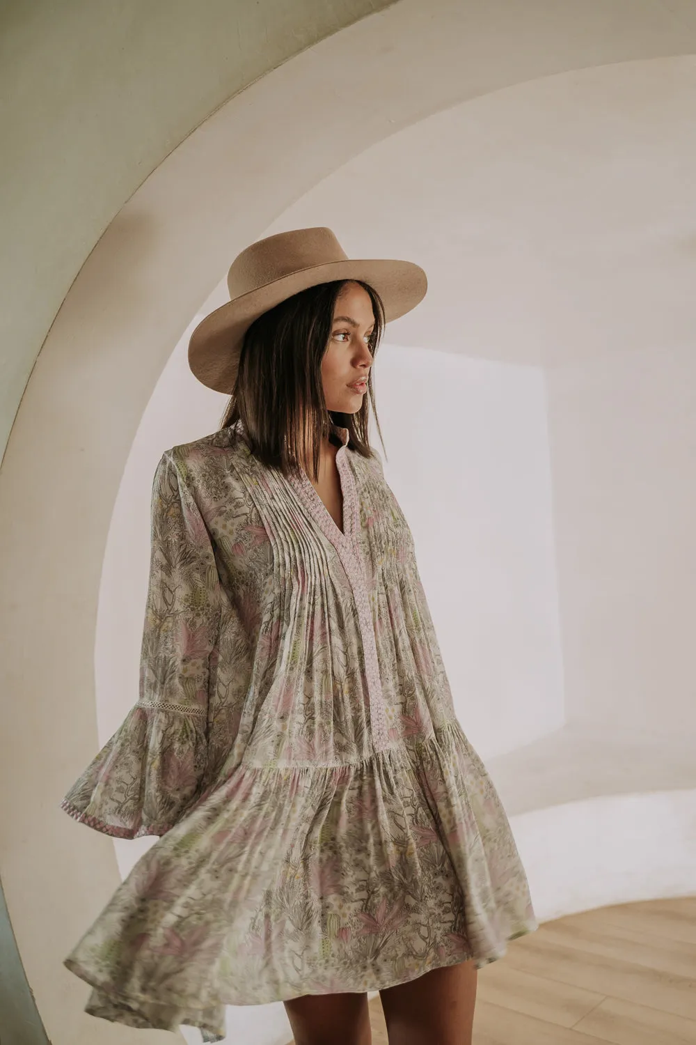 STYLIANOS DRESS - CACTUS BLOOM