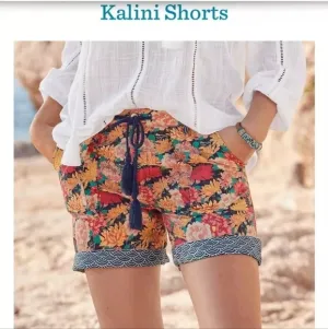 Sundance Kalini Linen Blend Shorts Size S