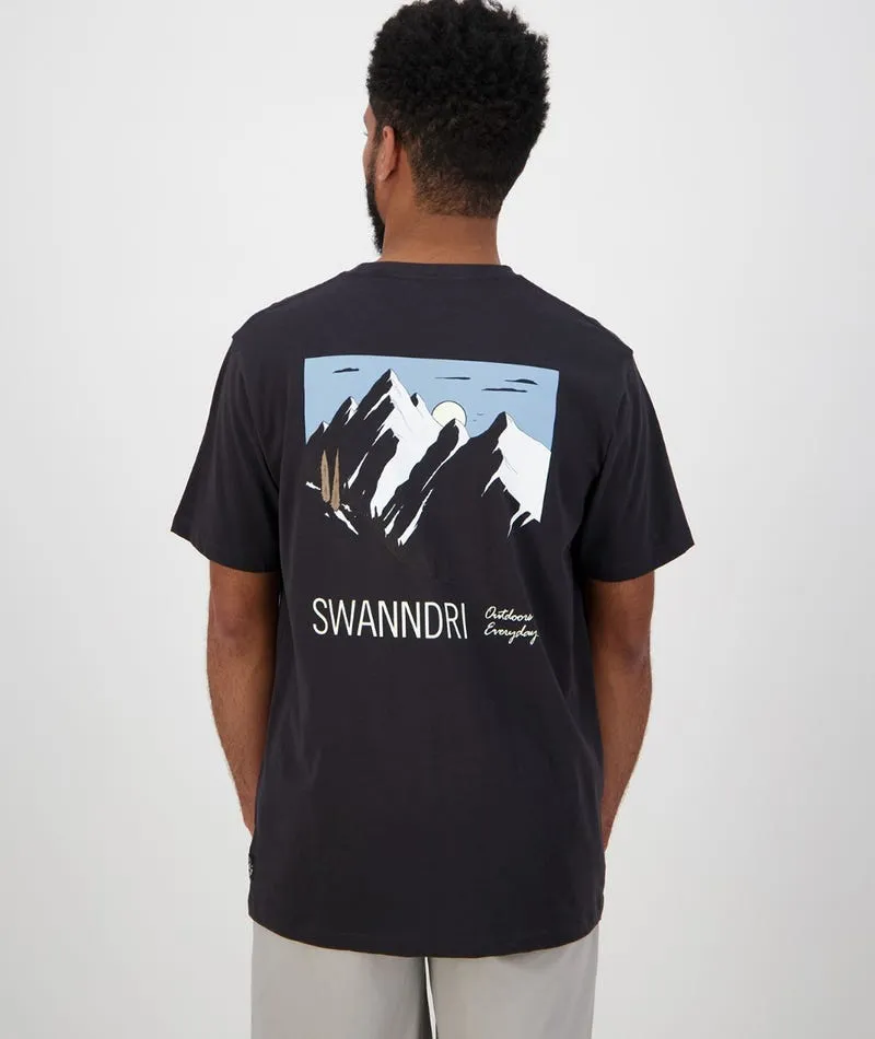 Swanndri Men's The Alps Print Tee