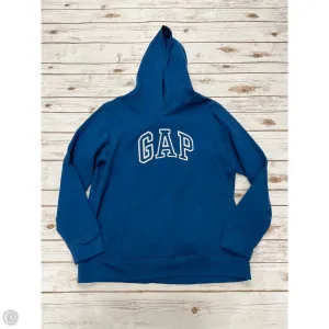 Sweatshirt Hoodie By Gap In Blue, Size: Xl