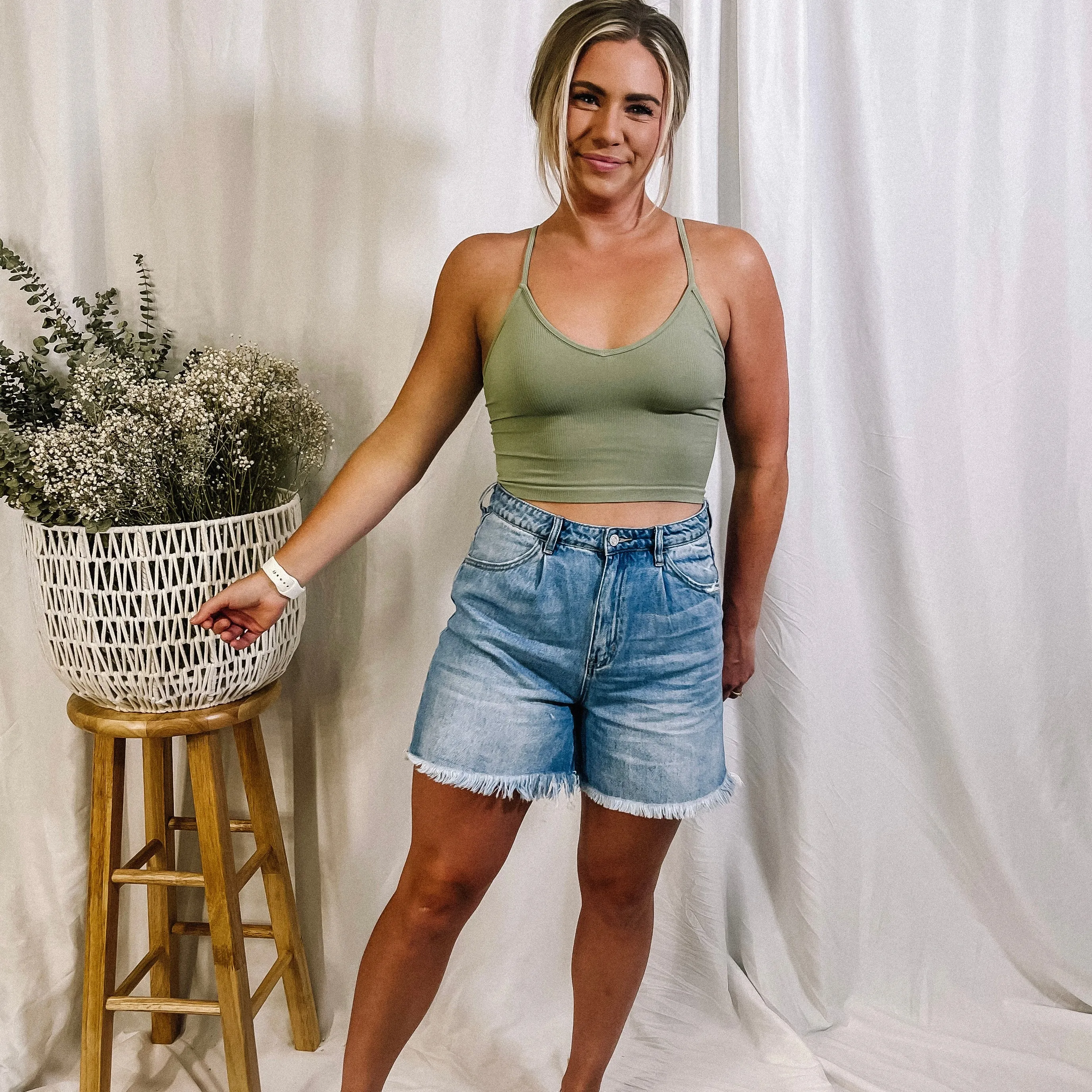 Sweet Summertime Denim Shorts - LAST ONE